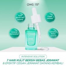 OMG 2% Salicylic Acid Complex Cica Acne Intensive Solution Serum 17 ml OMG 2% Salicylic Acid Complex Cica Acne Intensive Solution Serum 17 ml